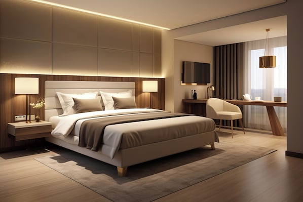 Deluxe-Doppelzimmer, Stadtblick