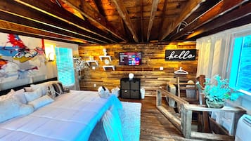 1 habitación, decoración personalizada y muebles diferentes