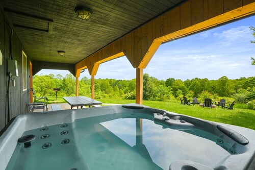 Hilltop Hideaway-Hytti-Oma kylpyhuone