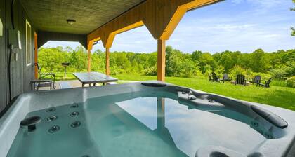 Hilltop Hideaway-Hytti-Oma kylpyhuone