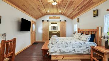 1 dormitorio, escritorio, tabla de planchar con plancha y wifi gratis