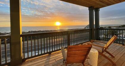 White Whale boasts gulf views from 3 levels, private pool & steps to the beach, pet friendly!
