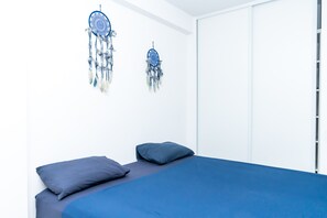 2 habitaciones, wifi gratis y ropa de cama 