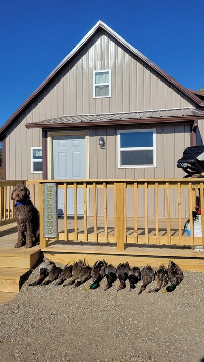 Fully remodeled Handicap friendly house, 10 miles W of Tolna that sleeps 9 ppl