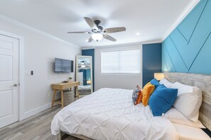 1 chambre, fer et planche à repasser, Wi-Fi, draps fournis