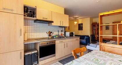 Einzimmerapartment 'Gudrun' mit Privatterrasse, Gemeinschaftsgarten und Wi-Fi