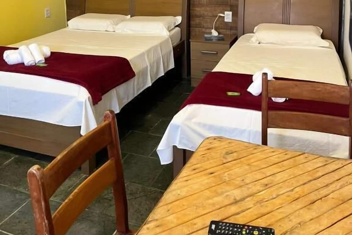 Blackout curtains, iron/ironing board, free WiFi