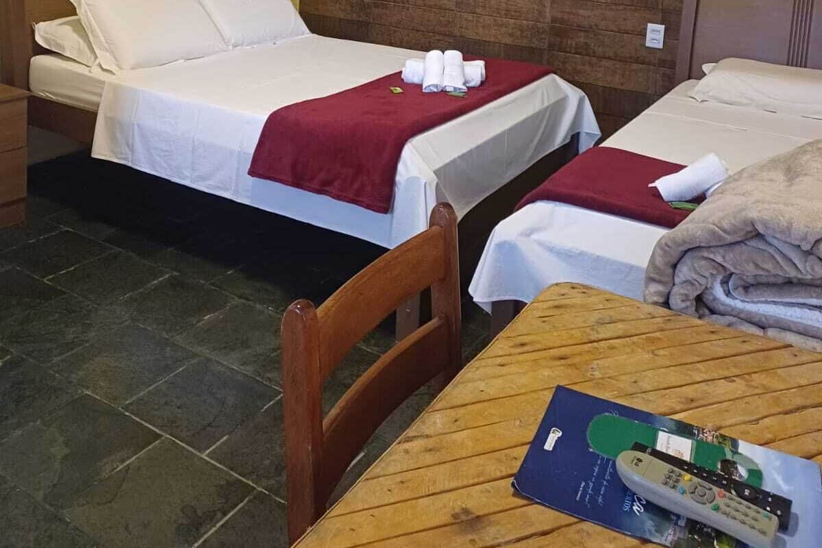 Triple Room | Blackout curtains, iron/ironing board (on request), free WiFi