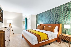 2 chambres, fer et planche à repasser, Wi-Fi, draps fournis