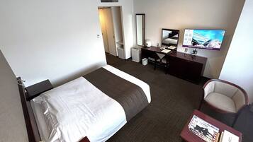 Desk, iron/ironing board, free WiFi, bed sheets