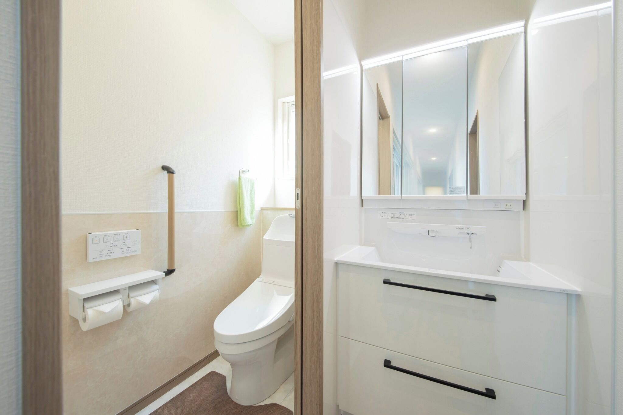 Haartrockner, Handtücher