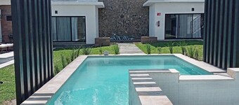 Suite CON Domo Panorámico, Alberca Y Jacuzzi Climatizados A 6 Minutos DE Parvada