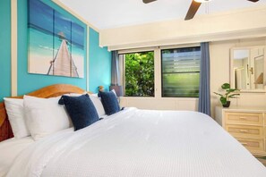 3 slaapkamers, een strijkplank/strijkijzer, gratis wifi, beddengoed