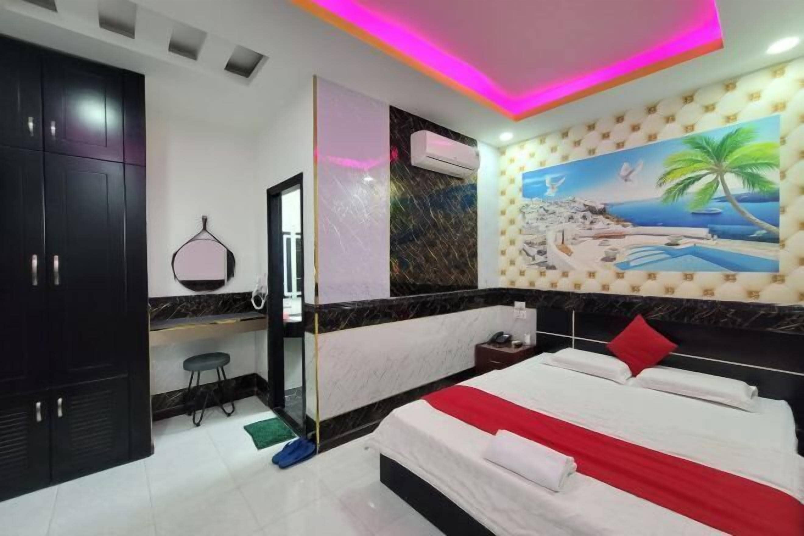 Een bureau, gratis wifi