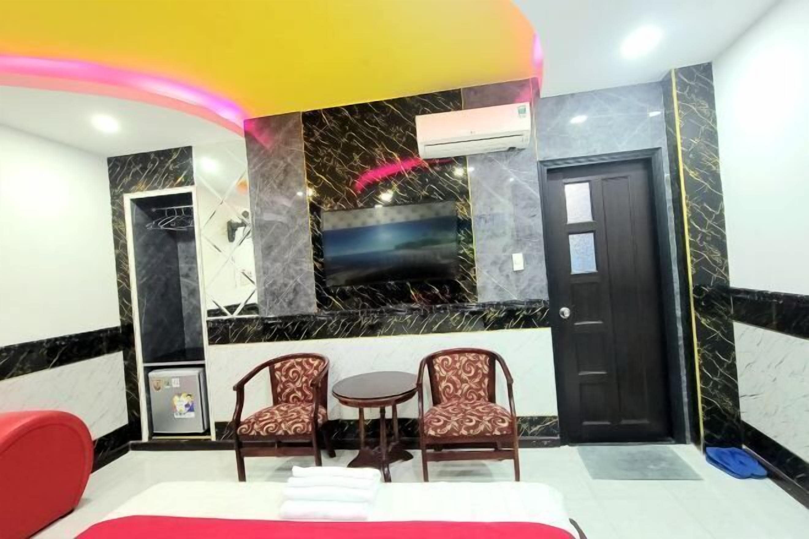 Een bureau, gratis wifi