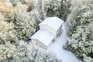 Exterior - Lakefront Escape with Hot Tub, Sauna & Game Room (Pocono Summit)