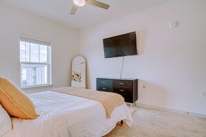1 室のベッドルーム、アイロン / アイロン台、WiFi、ベッドシーツ