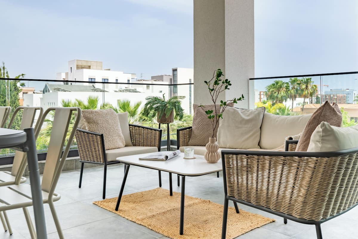 Căn hộ, 2 phòng ngủ, ban công | Quang cảnh nhìn từ nơi lưu trú