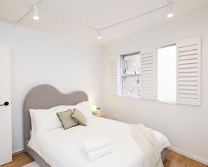 1 Schlafzimmer, Bügeleisen/Bügelbrett, kostenloses WLAN, Bettwäsche