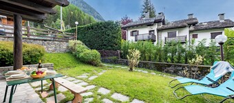 Flats With Garden in Courmayeur