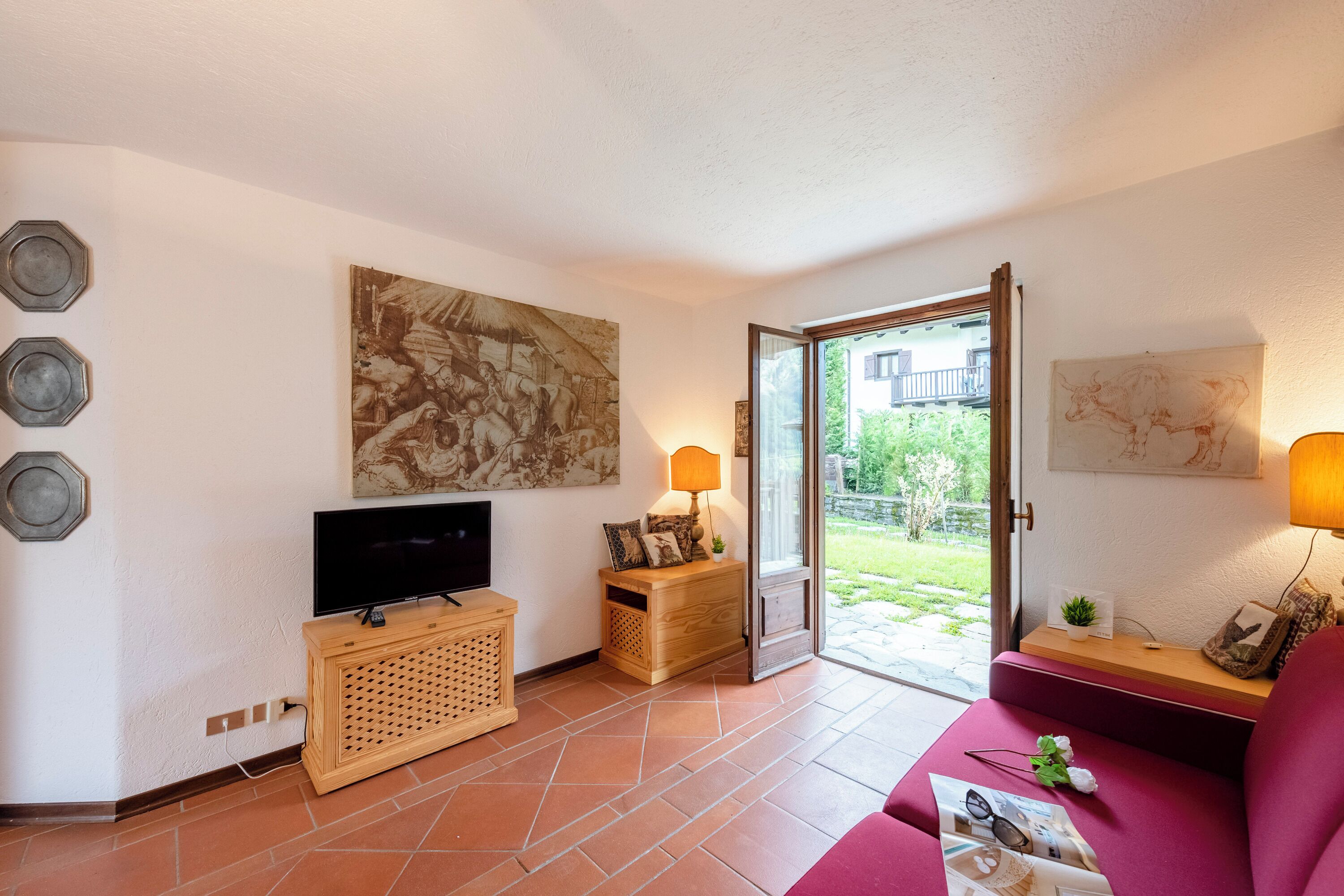 Appartement Familial, plusieurs chambres (Charming Apart with Garden in) | Vue de la chambre