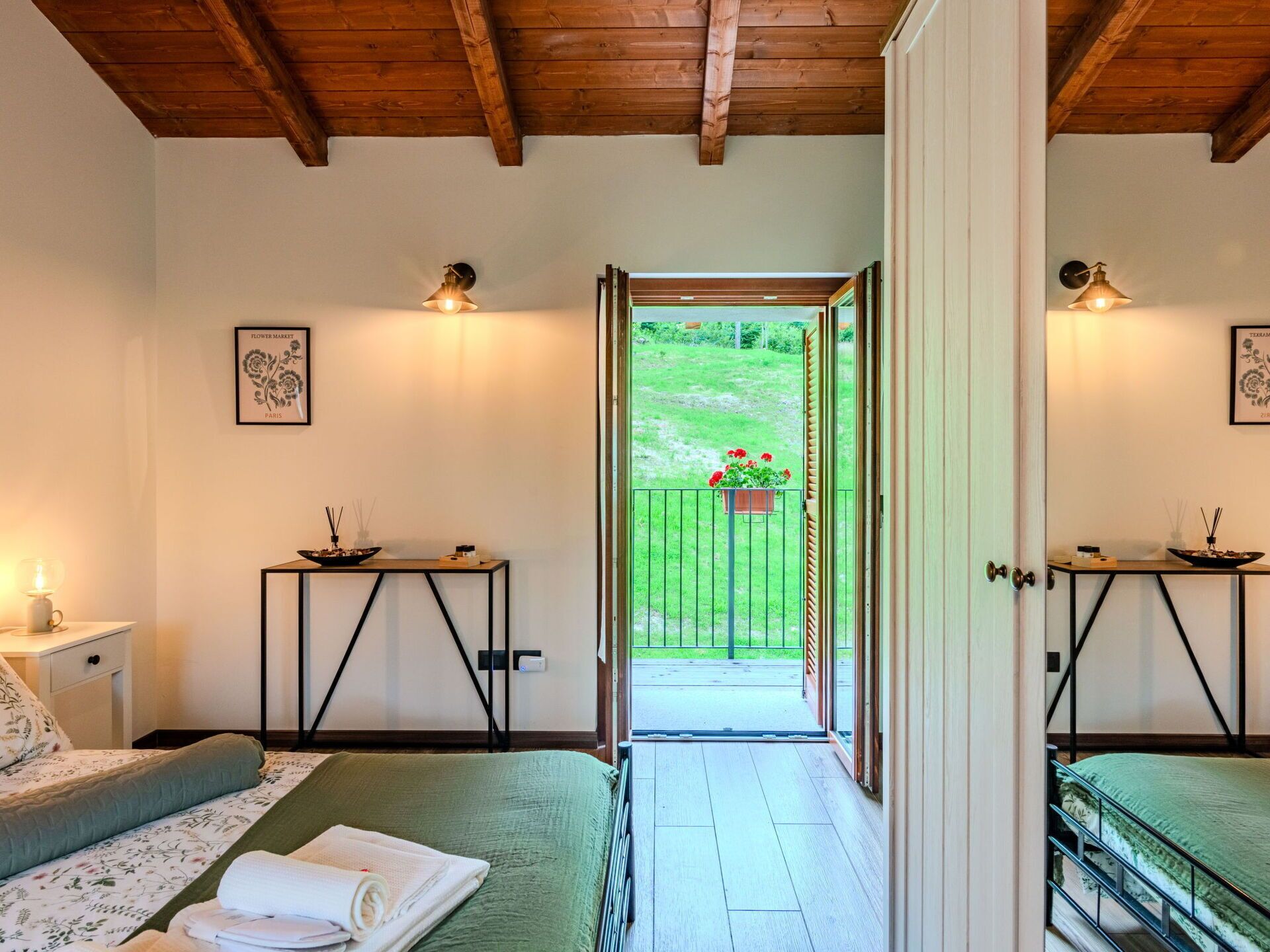 2 chambres, lit parapluie, Wi-Fi gratuit