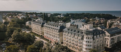 Voorkant van accommodatie