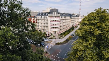 Fassade der Unterkunft