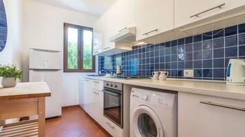 Dishwasher, highchair, dining tables