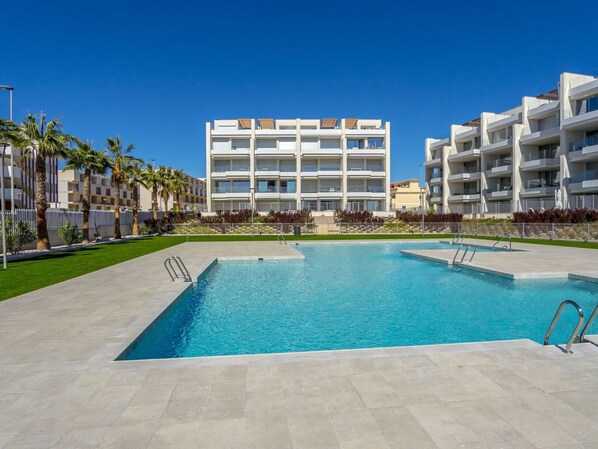 Pool - Lovely apartment for 4 people with WIFI, pool, A/C, TV and patio (Orihuela)