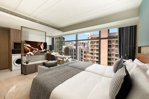 In-room safe, desk, blackout curtains, free WiFi - Ascott North Point Hong Kong (Hong Kong)