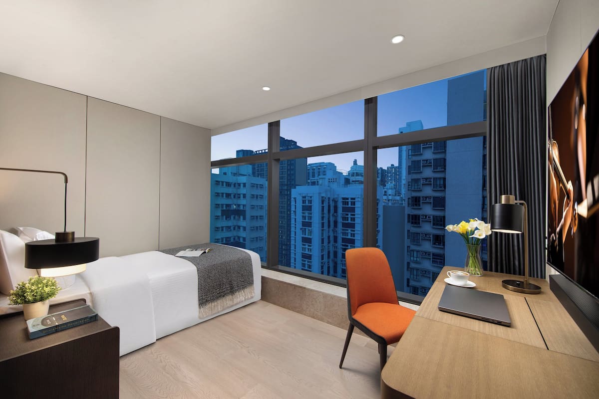Estudio Deluxe, con acceso para personas discapacitadas | 1 habitación, caja de seguridad en la habitación y escritorio