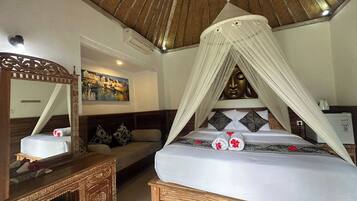 Deluxe-feriehus | 1 soveværelse, skrivebord, gratis Wi-Fi