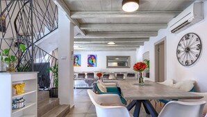 Dining - Beautiful  villa for 6 guests with private pool, WIFI, A/C, TV and terrace (Pula)