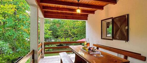 Building, Furniture, Property, Table, Window, Couch, Wood, Plant, Interior Design, Shade