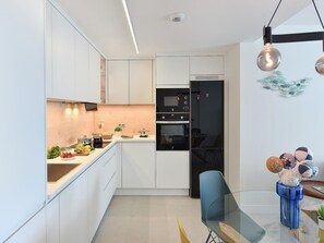 Microwave, oven, dishwasher