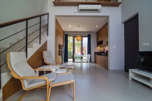 基本獨棟房屋 | 起居區 | 平面電視