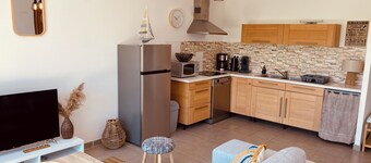 Maison moderne avec jardin