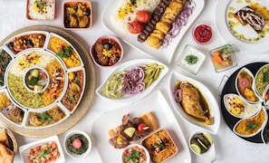 Lunch and dinner served, Afghan cuisine
