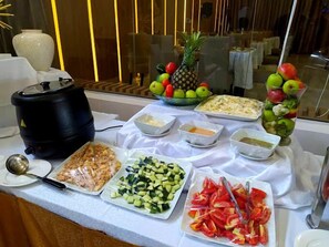 Petit déjeuner continental compris tous les jours