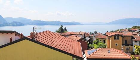 Blick von der Unterkunft