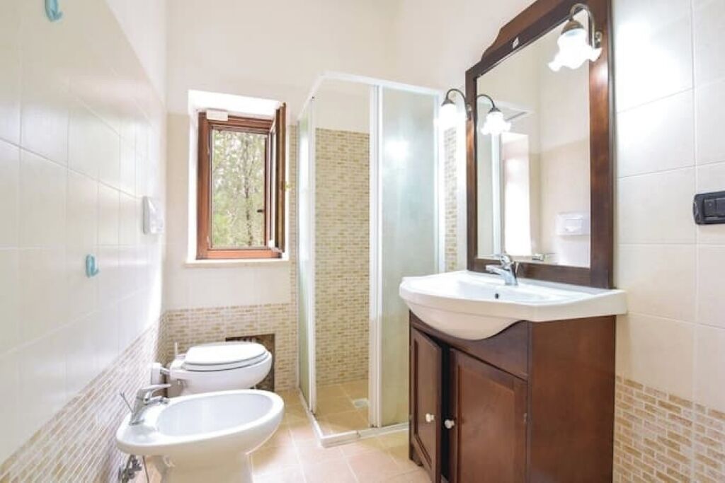 Asciugacapelli, bidet, asciugamani, sapone