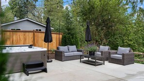 Baignoire à remous extérieure