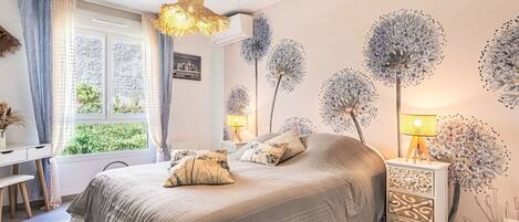 2 Schlafzimmer, Reisekinderbett, kostenloses WLAN, Bettwäsche