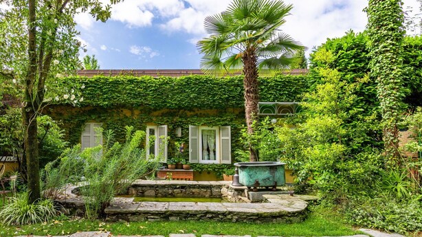 Terrace/patio - Beautiful private villa for 6 guests with A/C, TV, terrace and pets allowed (Invorio)
