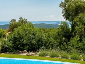 Pool - Wonderful private villa for 4 people with private pool, A/C, WIFI, TV and terrace (Valhova)