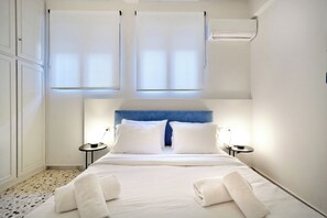 2 室のベッドルーム、アイロン / アイロン台、WiFi、ベッドシーツ