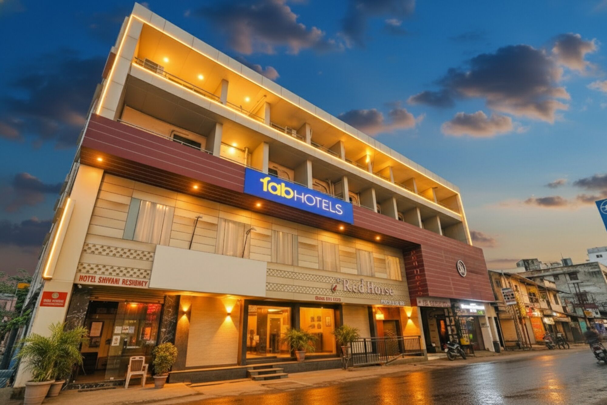 Entrada de la propiedad