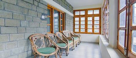 Lobby sitting area