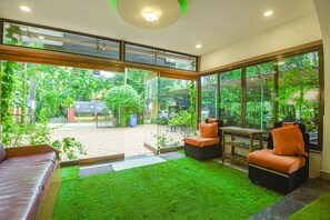 Lobby sitting area